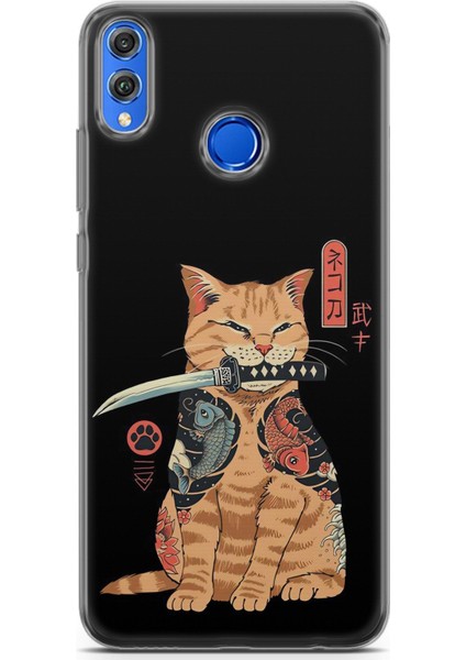 Huawei Honor 8x Uyumlu Kılıf Hd Baskılı Kılıf - Nakamura