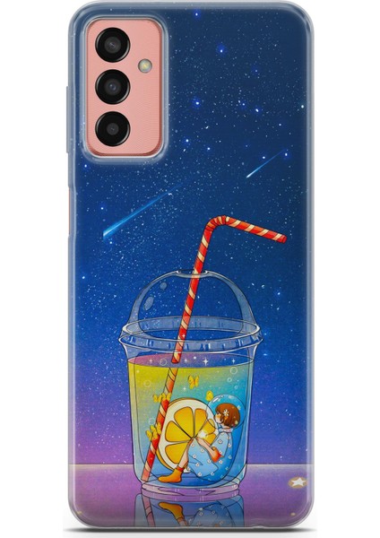 Samsung Galaxy M13 Uyumlu Kılıf Hd Baskılı Kılıf - Cool Lime
