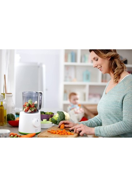 Avent SCF870/20 Buharlı Pişirici ve Blender (Yeşil)