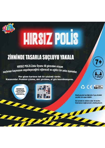 Hırsız Polis (Road Block) Zeka Oyunu fiyatları