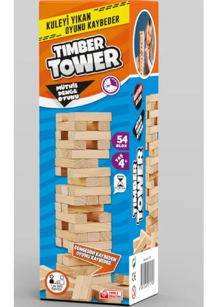 Timber Tower Denge Oyunu Jenga