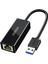 USB 3.0 RJ45 Ethernet Adaptörü 1000MBPS Mac Os ile Uyumlu Windows 10 8 7 Linux Pc Dizüstü Biisayar Switch Vb. (Siyah) 1