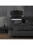 North Home Dark Siyah Kumaş İki Katlı Pasta Avize Yatak Odası Salon Sarkıt 2