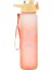 1000ML Girls Yaz Degrade Gökkuşağı Bardak Saman (Yurt Dışından) 1