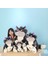 45CM Kara Kedi Sevimli Bebek Peluş Oyuncak (Yurt Dışından) 2