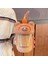 600ML Girls Summer Straw Taşınabilir Sevimli Su Bardağı (Yurt Dışından) 1
