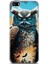Apple iPhone 5 Uyumlu Kılıf Hd Baskılı Kılıf - Baykuş Graffiti 1