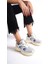 266-GMSM Gümüş/mavi Kadın Spor Ayakkabı & Sneaker 1
