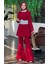 RİBAS Abiye Pantolonlu Takım R127 Kırmızı 2