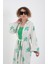 Yeşil Nakışlı Kimono Ceket 3