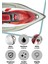 Twist 2600 Watt Seramik Tabanlı 160 gr Etkili Şok Buharlı Ütü 2