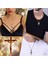 Erkekler Kadınlar Için Kafatası Kolye 925 Ayar Gümüş Siyah Altın Kafatası Gotik Punk Kolye Takı Için Unisex Çift Doğum Günü Yılbaşı Hediyeleri (Yurt Dışından) 4