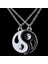 Adet Yin Yang Kolye Kolye Erkekler Kadınlar Için Ayarlanabilir Çift Best Friend Zincir Kolye Seti Uzun Mesafe Kız Arkadaşı Erkek Arkadaşı Doğum Günü Hediyeleri Için Kolye Eşleştirme (Yurt Dışından) 3