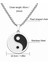 Yin Yang Kolye Kolyeler Kadın Erkek, Paslanmaz Çelik Yinyang Bff Çiftler Kolye Erkekler Kişiselleştirilmiş Tai Chi Kolye Hip Hop Kolyeler Sevgililer Günü Için Hediyeler Doğum Günü (Yurt Dışından) 2