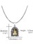Buda Sakyamuni Ganesha Charm Kolyeler Erkekler Kadınlar Için Budaizm Hediye Erkek Arkadaşlar Için Hediye Kardeş Kuzen Aile Torun Yeğen Büyükbaba Paslanmaz Çelik Amca Noel Doğum Günü (Yurt Dışından) 2