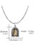 Buda Sakyamuni Ganesha Charm Kolyeler Erkekler Kadınlar Için Budaizm Hediye Erkek Arkadaşlar Için Hediye Kardeş Kuzen Aile Torun Yeğen Büyükbaba Paslanmaz Çelik Amca Noel Doğum Günü (Yurt Dışından) 2