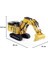 85651 1/87 Ölçek, Cat 6060 Maden Exkavatörü, Sergilemeye Hazır Metal Iş Makinası Modeli 5