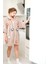 CAKKA Wellsoft Peluş Papatyalı  Sabahlık /dressing Gown 2