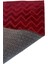 Welsoft Zi̇gzag Bambo Klozet Takımı 2 Pcs ( 60 x 100 50 x 60 ) Bordo 2