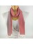 Paredora Soft Pembe Gri Uzun Fular 1