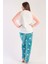 Kadın Welsoft Uzun Kol Ceblı Pijama Takım 4