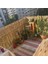 80 Cm x 5 Metre Kamış Hasır Balkon Çiti Bahçe Çiti Dekorasyon Gölgelik 5