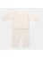 Organik Kruvaze Çıtçıtlı Uzun Kollu Bebek Takım CSYM701 3