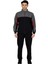 Siyah Erkek Yarım Balıkçı Yaka Büyük Beden Eşofman Takımı EDY201433S 1