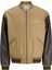 Pprblucambrıbge Pu Sleeves Bomber Ceket 12240179 1