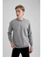 Boxy Fit Bisiklet Yaka Sweatshirt V5306AZ23AU 1