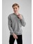 Boxy Fit Bisiklet Yaka Sweatshirt V5306AZ23AU 3