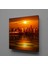 Gün Doğuşu ve Batışı Güneşin Denize Yansıması Kanvas Tablo 120X120CM 1
