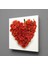 Güllerden Kalp Kanvas Tablo 50X50CM 1