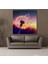 Karahindiba Çiçeği Uçan Yaprakklar Kanvas Tablo 80X80CM 2