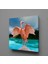 Pembe Flamingo Kanvas Tablo 130X130CM 1