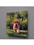 Kahverengi Yavru Köpek Kanvas Tablo 25X25CM 1