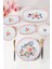 22 Parça 6 Kişilik Rose Deluxe Kahvaltı Takımı Porselen 2