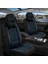 fiat Stilo Lüx Deri Oto Koltuk Kılıfı Ön Arka Takım (Royal) Siyah Mavi 2