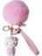 Hello Kitty Pon Ponlu Silikon Anahtarlık 2