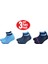 Çorap (ART.23335) Penye 3 Çift Unisex Dikişsiz Confort Lastik 1