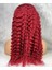 Marpessa Gerçek Front Lace Tül Peruk - Derin Dalgalı - Kızıl 70-75 cm 4