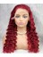 Marpessa Gerçek Front Lace Tül Peruk - Yoğun Dalgalı - Kızıl 70-75 cm 1