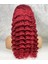 Marpessa Gerçek Front Lace Tül Peruk - Yoğun Dalgalı - Kızıl 70-75 cm 4
