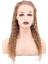 Marpessa Afro Dalga Front Lace Gerçek Tül Peruk - Kumral - 60-65 cm 1