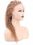 Marpessa Afro Dalga Front Lace Gerçek Tül Peruk - Kumral - 60-65 cm 2