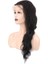 Marpessa Front Lace Gerçek Tül Peruk Dalgalı - Doğal - 70-75 cm 3