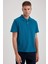 Erkek Yeşil Siyah Regular Fit Düz Kesim Polo Yaka Basic Düz %100 Pamuk Polo Tişört B0643AXNS 3