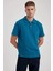 Erkek Yeşil Siyah Regular Fit Düz Kesim Polo Yaka Basic Düz %100 Pamuk Polo Tişört B0643AXNS 4