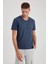 Slim Fit V Yaka Tişört B0646AXNS 3