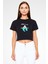 Zoka Wear Sleeping With Sirens Siyah Crop Top Tişört 1